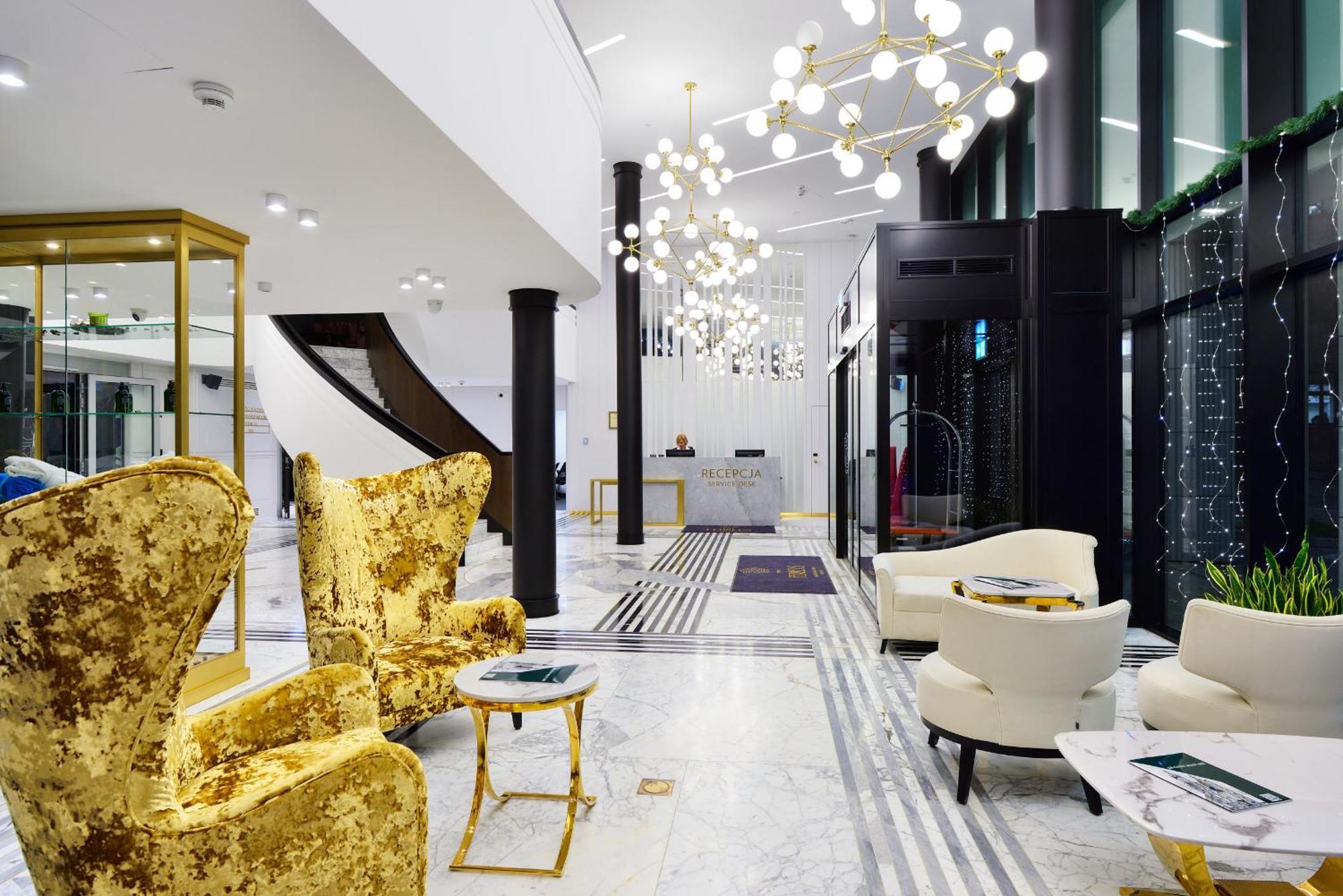 Hotel Ferreus Modern Art Deco Krasków Eksteriør bilde Lobby